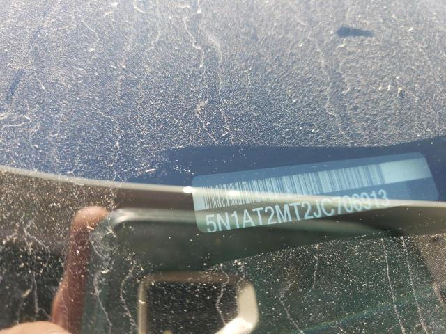 5N1AT2MT2JC706913 - 2018 NISSAN ROGUE S Beyaz fotoğraf 13