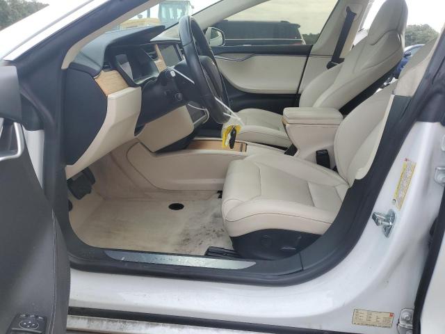 5YJSA1E22JF265110 - 2018 TESLA MODEL S WHITE photo 7
