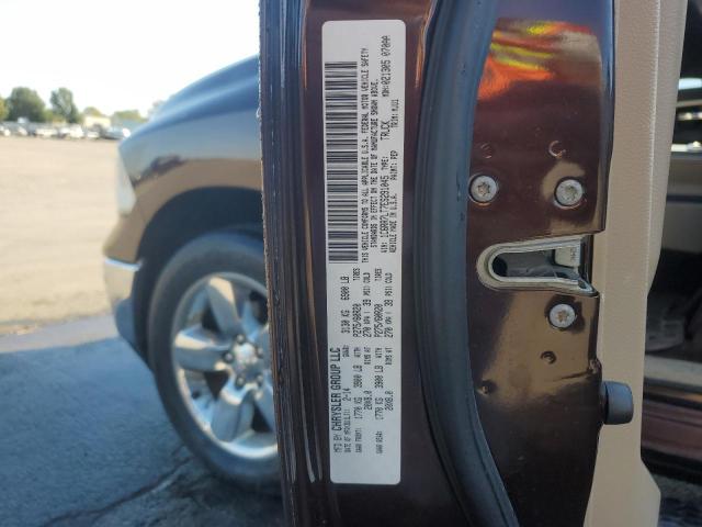 1C6RR7LT7ES291045 - 2014 RAM 1500 SLT MAROON photo 12