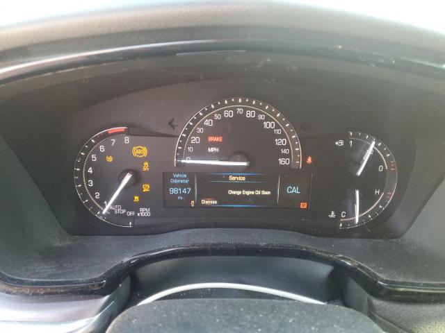 1GYKNCRS2JZ119840 - 2018 CADILLAC XT5 LUXURY ვერცხლისფერი ფოტო 9