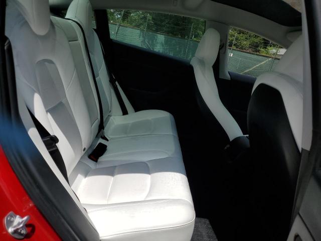 5YJ3E1EA6PF680116 - 2023 TESLA MODEL 3 RED photo 10