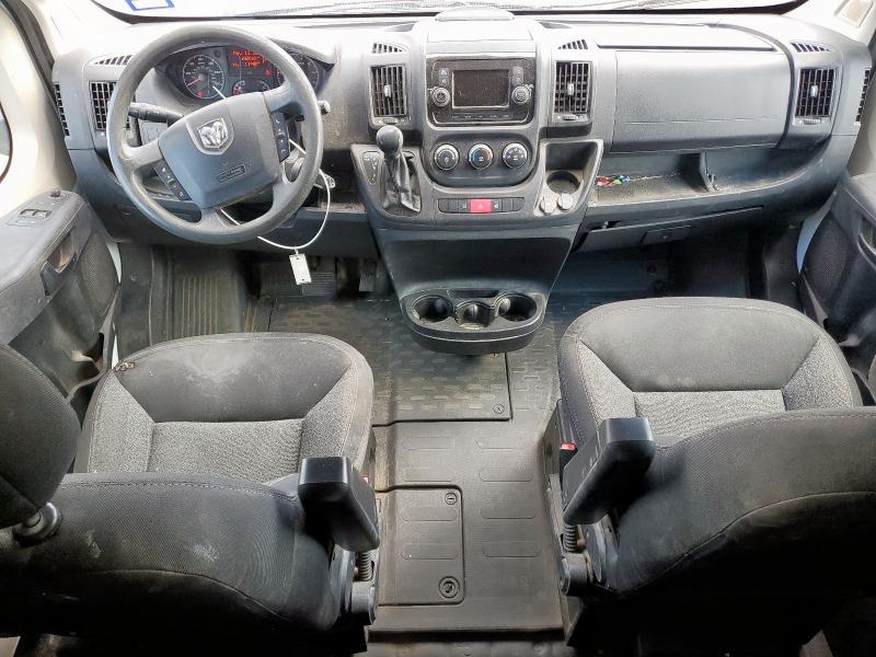 3C6TRVDG9JE148994 - 2018 RAM PROMASTER 2500 HIGH თეთრი ფოტო 8