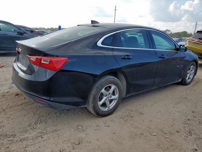1G1ZC5ST8JF286870 - 2018 CHEVROLET MALIBU LS BLACK photo 3
