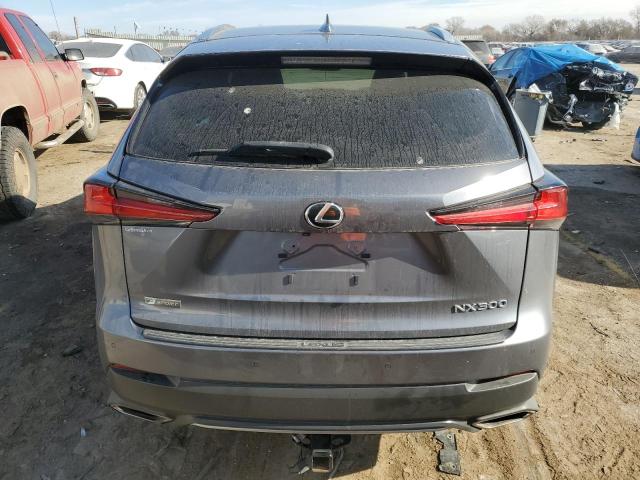 JTJYARBZ7K2127297 - 2019 LEXUS NX 300 BASE ვერცხლისფერი ფოტო 6