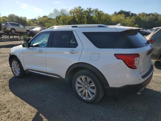 1FMSK8FHXLGA74855 - 2020 FORD EXPLORER LIMITED WHITE photo 2