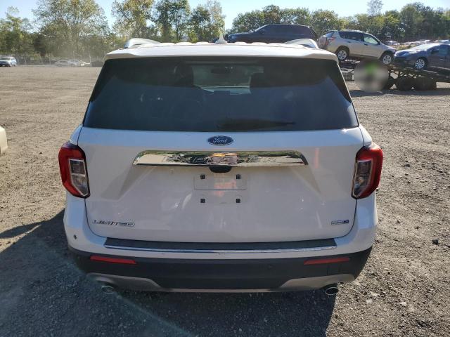 1FMSK8FHXLGA74855 - 2020 FORD EXPLORER LIMITED WHITE photo 6
