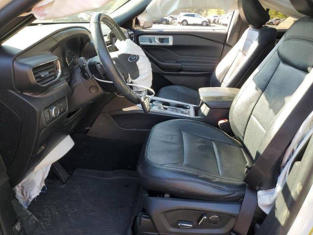 1FMSK8FHXLGA74855 - 2020 FORD EXPLORER LIMITED WHITE photo 7