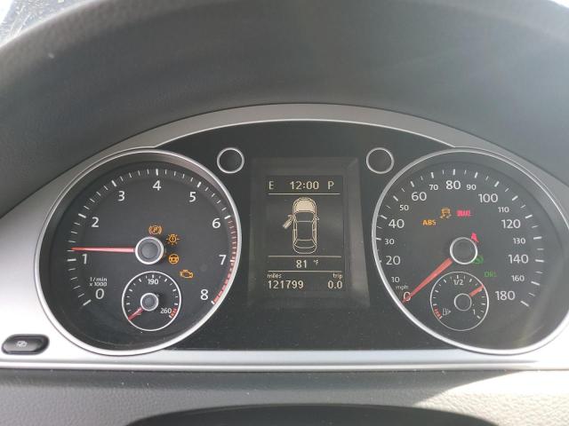 WVWMP7AN5CE543268 - 2012 VOLKSWAGEN CC SPORT BLACK photo 9