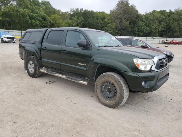 3TMLU4EN2EM149995 - 2014 TOYOTA TACOMA DOUBLE CAB მწვანე ფოტო 4