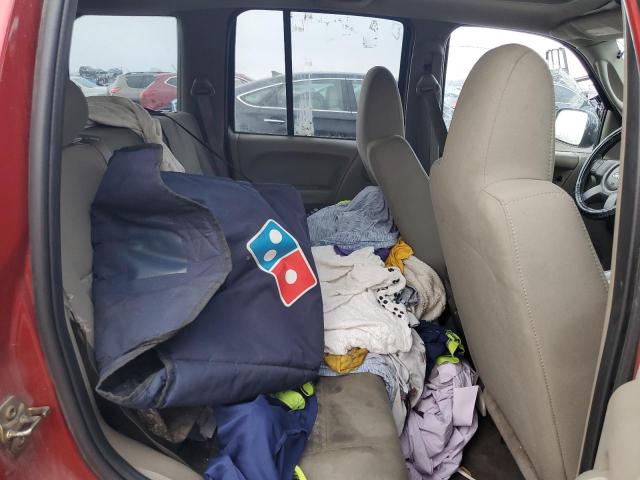 1J4GL38K85W645426 - 2005 JEEP LIBERTY RENEGADE RED photo 6