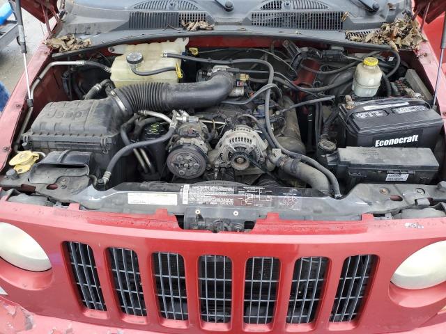 1J4GL38K85W645426 - 2005 JEEP LIBERTY RENEGADE RED photo 7