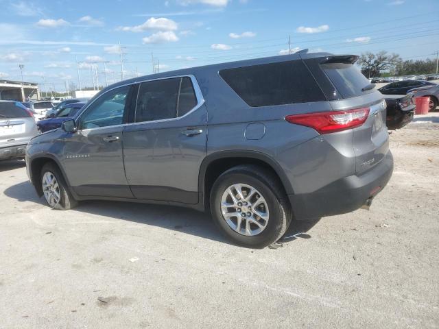 1GNERFKW7LJ299668 - 2020 CHEVROLET TRAVERSE LS GRAY photo 2