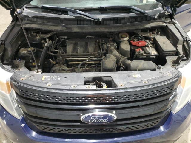 1FM5K8AR0DGA68335 - 2013 FORD EXPLORER POLICE INTERCEPTOR 蓝色 照片 12