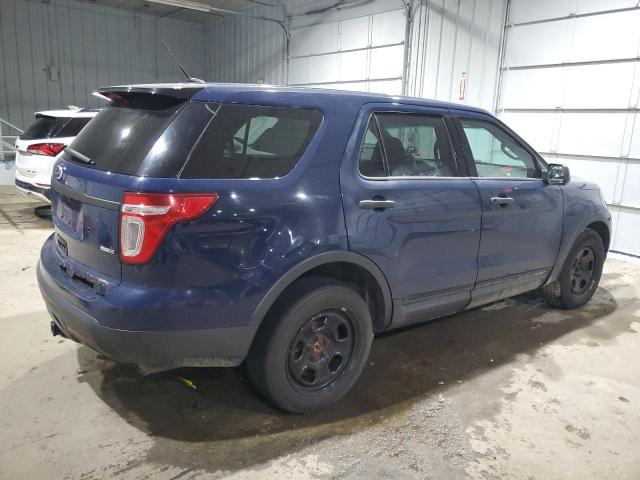 1FM5K8AR0DGA68335 - 2013 FORD EXPLORER POLICE INTERCEPTOR 蓝色 照片 3