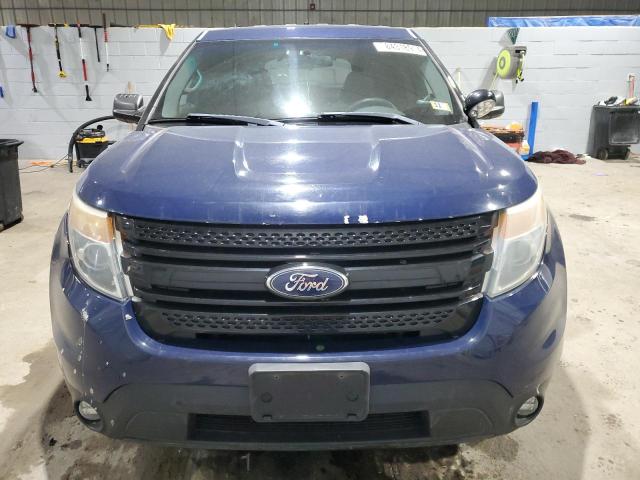 1FM5K8AR0DGA68335 - 2013 FORD EXPLORER POLICE INTERCEPTOR 蓝色 照片 5