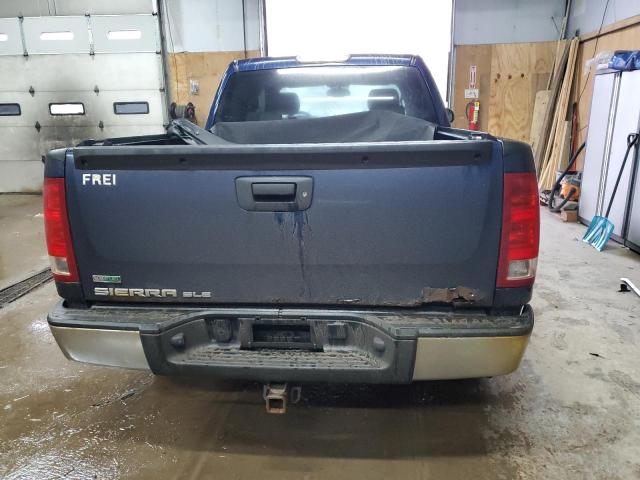 3GTP2VE39BG169876 - 2011 GMC SIERRA K1500 SLE BLUE photo 6