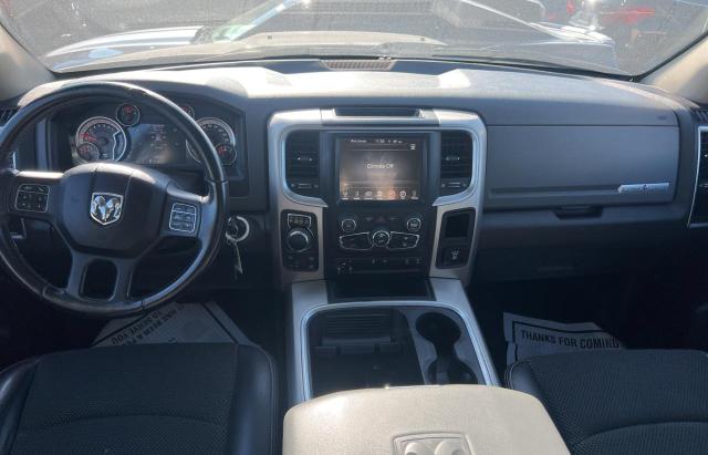 1C6RR7LT0HS634279 - 2017 RAM 1500 SLT BLACK photo 9