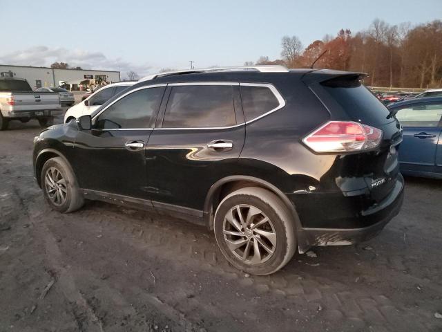 5N1AT2MV2FC845397 - 2015 NISSAN ROGUE S BLACK photo 2