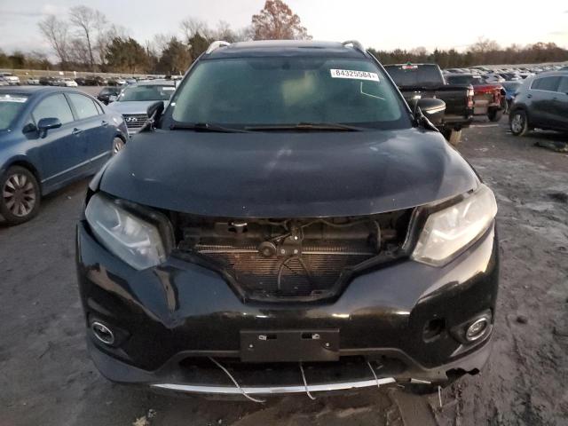 5N1AT2MV2FC845397 - 2015 NISSAN ROGUE S BLACK photo 5