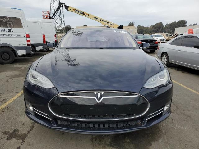 5YJSA1CP8DFP21128 - 2013 TESLA MODEL S BLUE photo 5