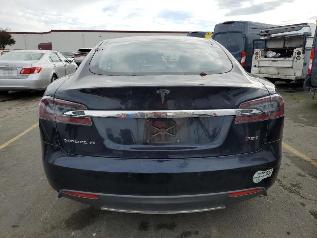 5YJSA1CP8DFP21128 - 2013 TESLA MODEL S BLUE photo 6