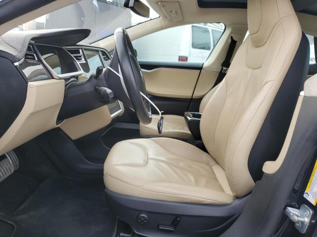 5YJSA1CP8DFP21128 - 2013 TESLA MODEL S BLUE photo 7