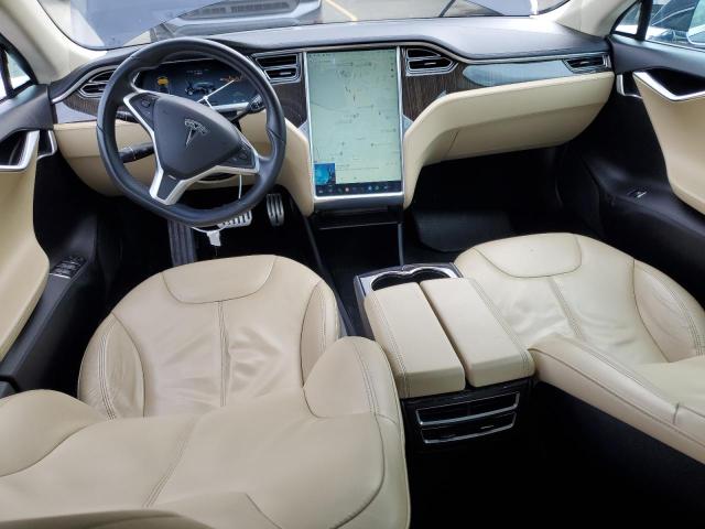 5YJSA1CP8DFP21128 - 2013 TESLA MODEL S BLUE photo 8