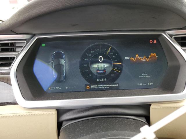 5YJSA1CP8DFP21128 - 2013 TESLA MODEL S BLUE photo 9