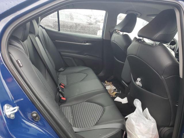 4T1G11AK6RU252077 - 2024 TOYOTA CAMRY SE NIGHT SHADE BLUE photo 10