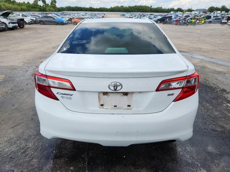 4T1BF1FK3CU110135 - 2012 TOYOTA CAMRY BASE თეთრი ფოტო 6
