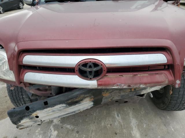5TBRU341X5S451918 - 2005 TOYOTA TUNDRA ACCESS CAB SR5 BURGUNDY photo 11