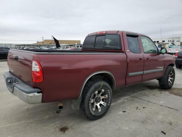 5TBRU341X5S451918 - 2005 TOYOTA TUNDRA ACCESS CAB SR5 BURGUNDY photo 3