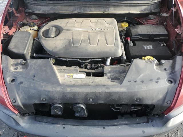 1C4PJMBS2FW592119 - 2015 JEEP CHEROKEE TRAILHAWK BURGUNDY photo 12