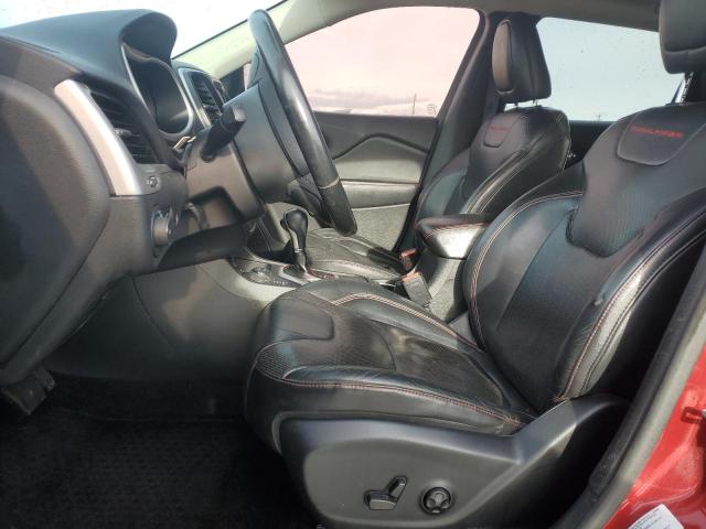 1C4PJMBS2FW592119 - 2015 JEEP CHEROKEE TRAILHAWK BURGUNDY photo 7