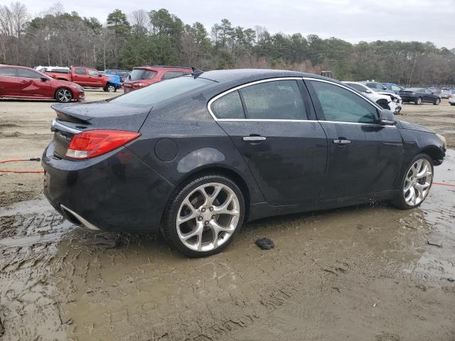 2G4GV5GV3C9192020 - 2012 BUICK REGAL GS BLACK photo 3