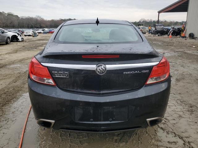 2G4GV5GV3C9192020 - 2012 BUICK REGAL GS BLACK photo 6