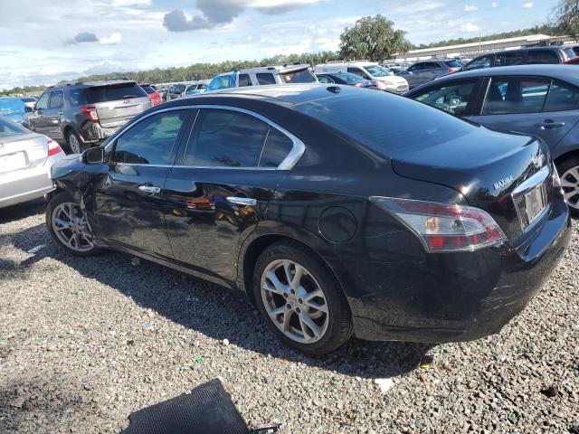 1N4AA5AP4EC485197 - 2014 NISSAN MAXIMA S BLACK photo 2