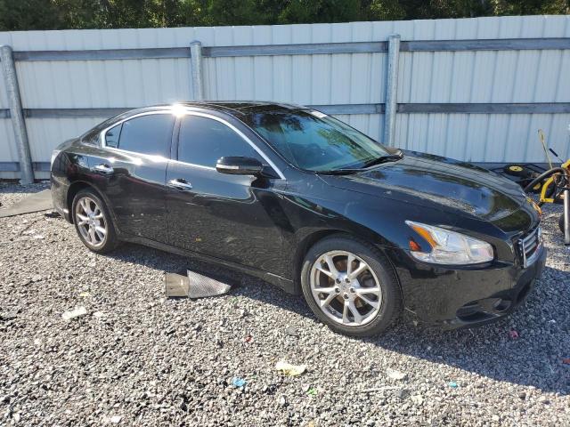 1N4AA5AP4EC485197 - 2014 NISSAN MAXIMA S BLACK photo 4