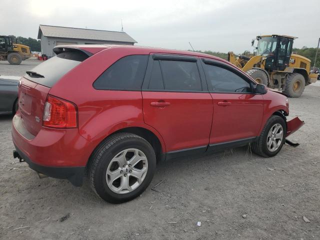 2FMDK4JC3CBA29843 - 2012 FORD EDGE SEL Kırmızı fotoğraf 3
