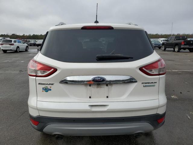 1FMCU0J97EUB07847 - 2014 FORD ESCAPE TITANIUM WHITE photo 6