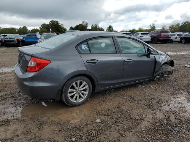 19XFB2F87CE351934 - 2012 HONDA CIVIC EX GRAY photo 3
