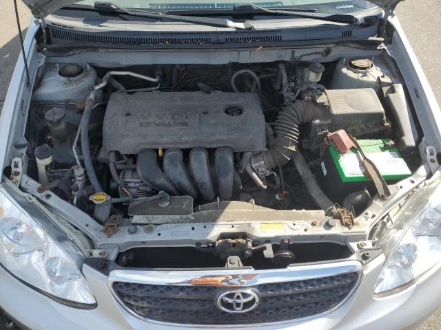 2T1BR30E35C550009 - 2005 TOYOTA COROLLA CE SILVER photo 11