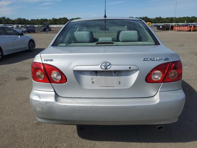 2T1BR30E35C550009 - 2005 TOYOTA COROLLA CE SILVER photo 6