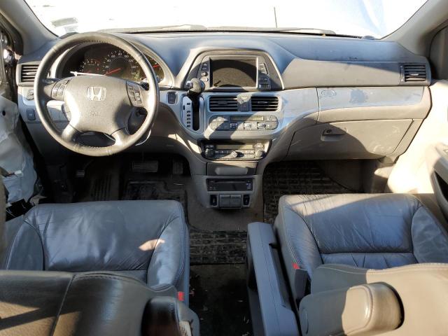 5FNRL38708B041291 - 2008 HONDA ODYSSEY EXL SILVER photo 8