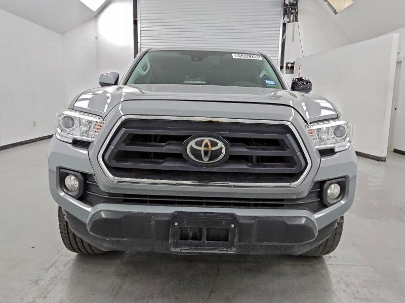 5TFAX5GN1LX175416 - 2020 TOYOTA TACOMA DOUBLE CAB GRAY photo 5