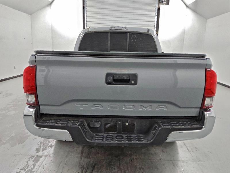 5TFAX5GN1LX175416 - 2020 TOYOTA TACOMA DOUBLE CAB GRAY photo 6