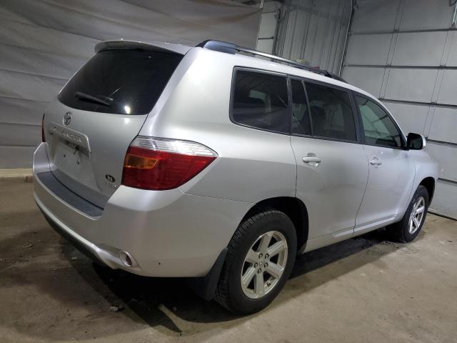 5TDBK3EH0AS005023 - 2010 TOYOTA HIGHLANDER SILVER photo 3