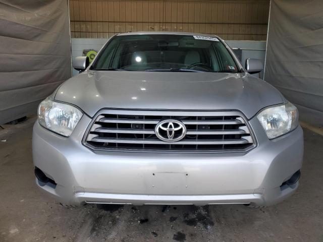 5TDBK3EH0AS005023 - 2010 TOYOTA HIGHLANDER SILVER photo 5