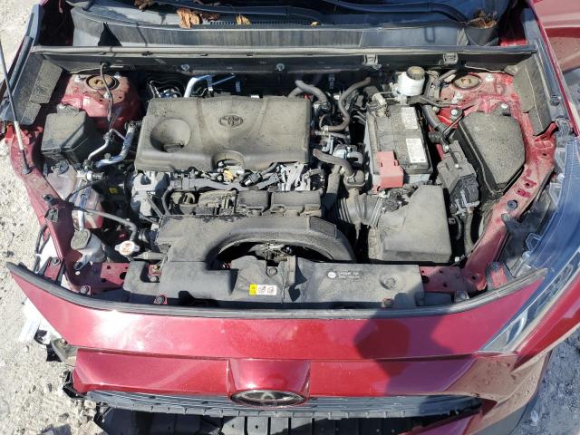 2T3G1RFVXLC106153 - 2020 TOYOTA RAV4 LE RED photo 12