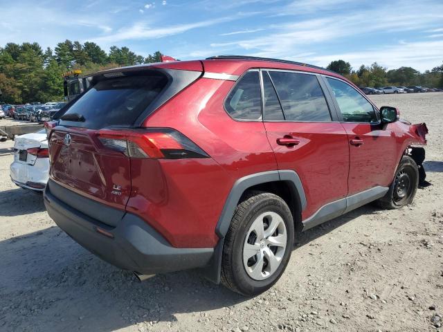 2T3G1RFVXLC106153 - 2020 TOYOTA RAV4 LE RED photo 3